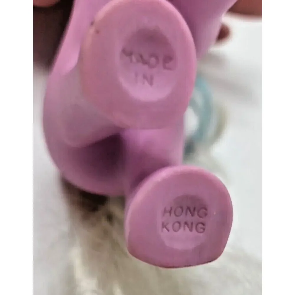 Vintage 1987 G1 My Little‎ Pony Milky Way Purple with Silver Stars U23